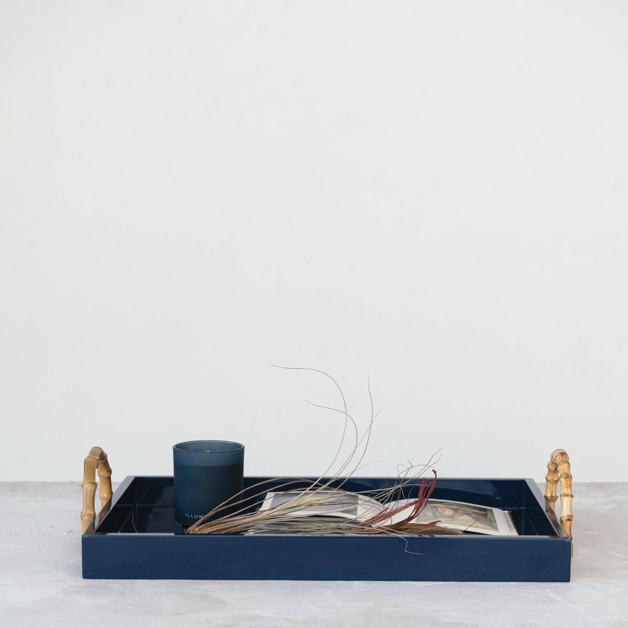 Hello Honey® 21.5" Wide Nautical Bamboo Tray